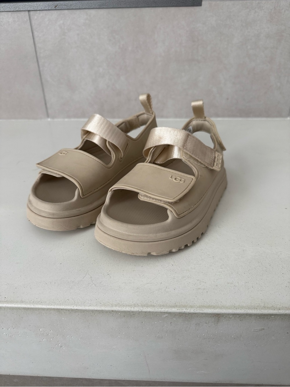 UGG Kids' Sandals in Light Beige